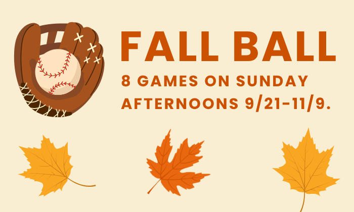 Register for Fall Ball!