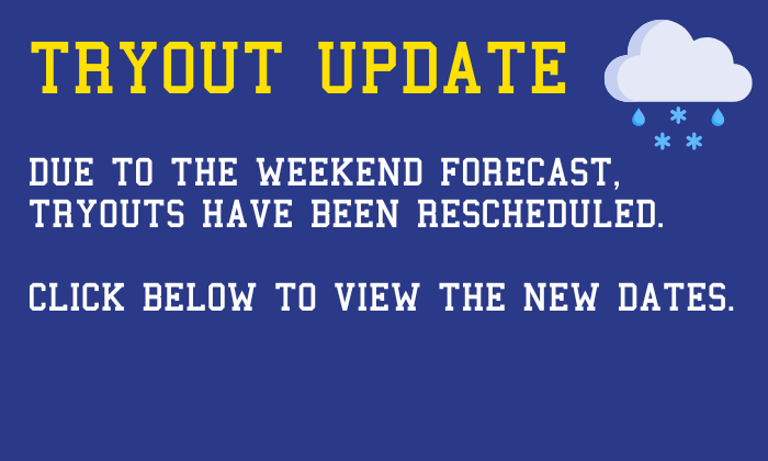 Tryout Dates and Details