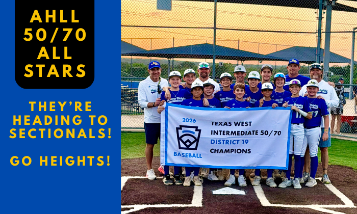 Congratulations to 50/70 Baseball!